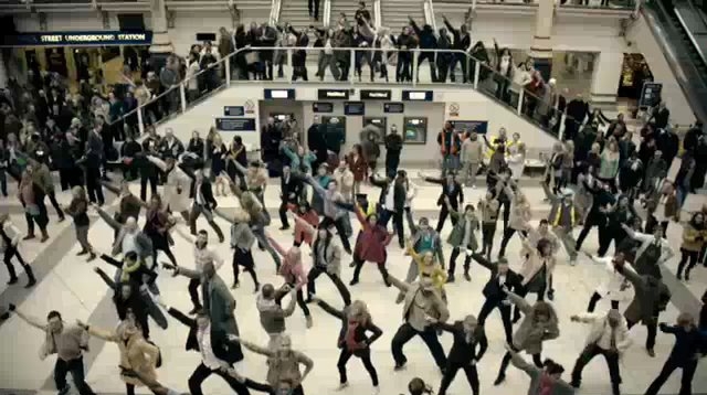 Flash mob na Placu Rapackiego