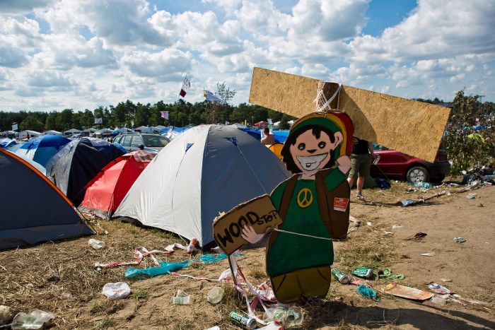 Sprzątamy Woodstock