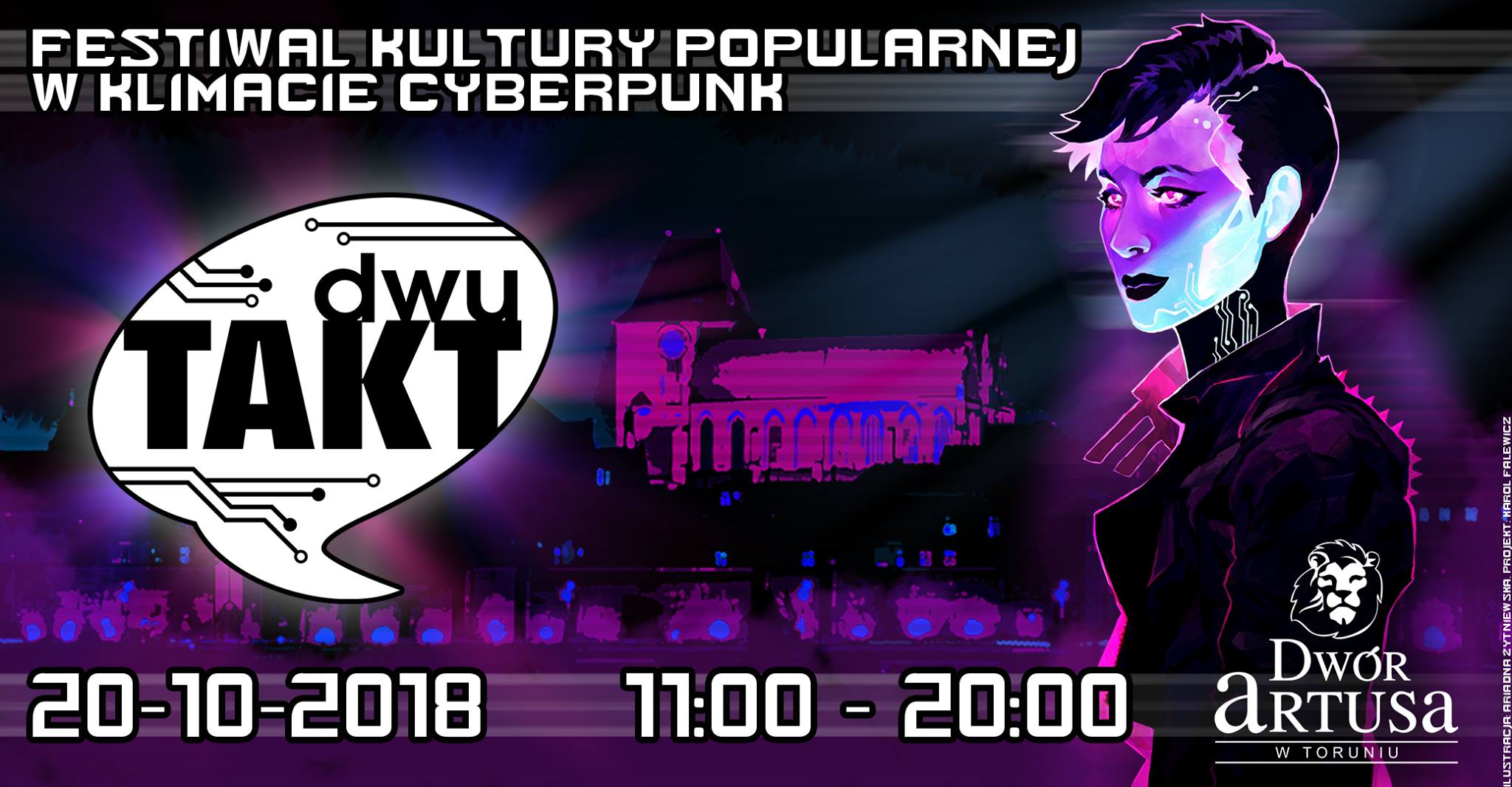Cyberpunk po toruńsku – Festiwal Kultury Popularnej DwuTakt 2018