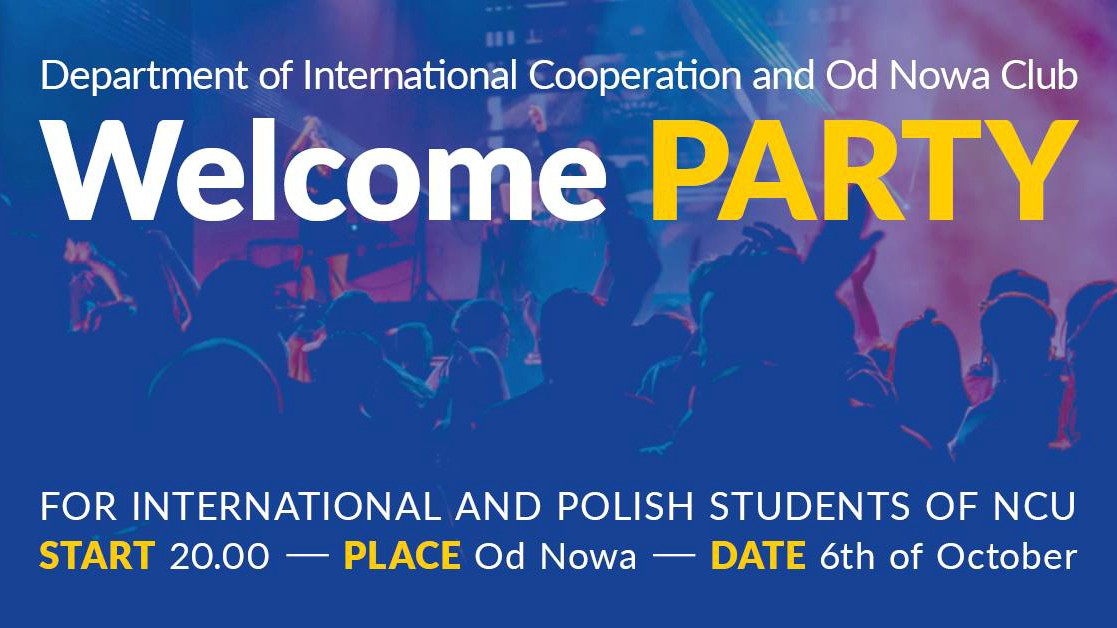 Międzynarodowa integracja na Welcome Party