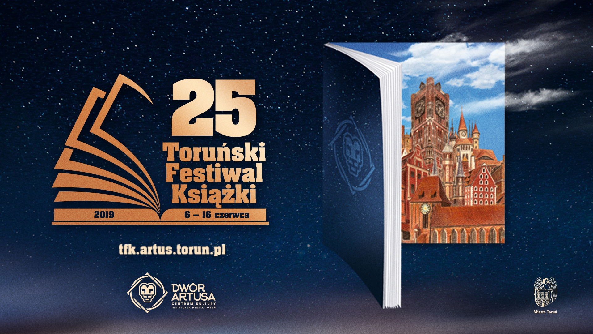 Jubileuszowy Toruński Festiwal Książki