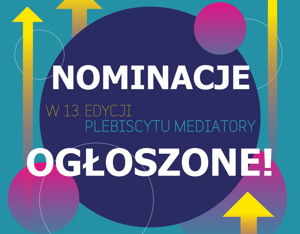 13. MediaTory – poznaliśmy nominacje