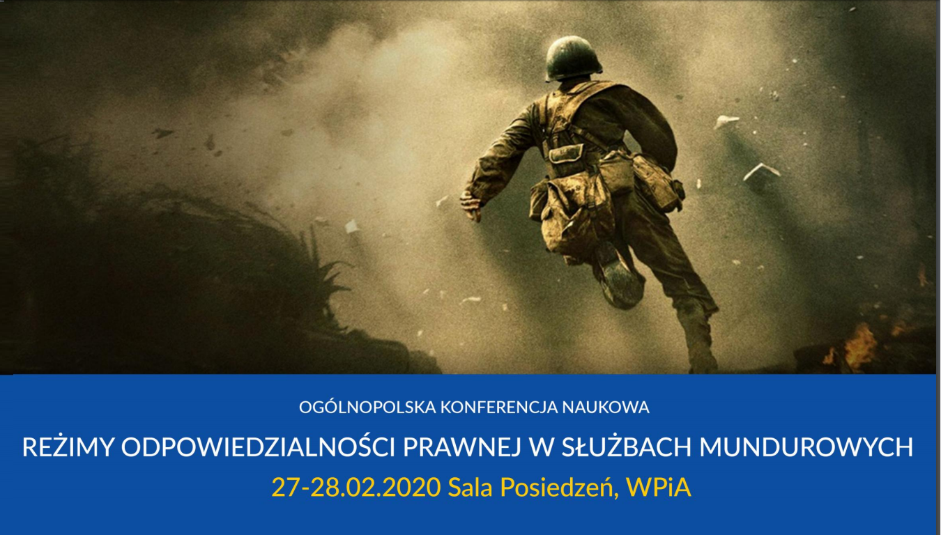 O odpowiedzialności prawnej mundurowych na WPiA