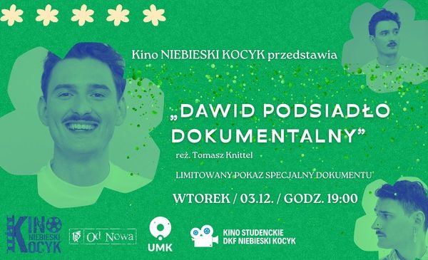 Dawid Podsiadło na wielkim ekranie