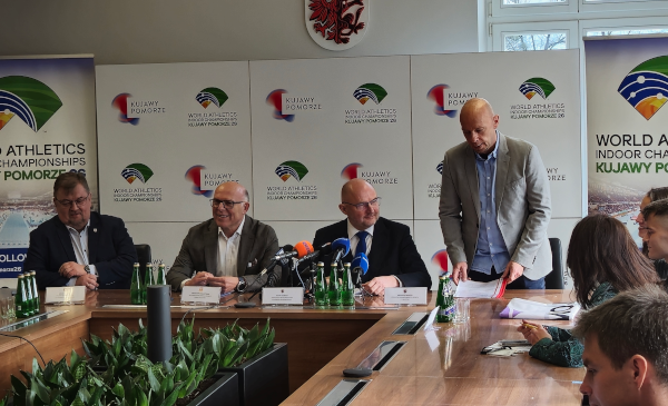 Halowe Mistrzostwa Świata 2026 Kujawy Pomorze – logo i flaga zaprezentowane!