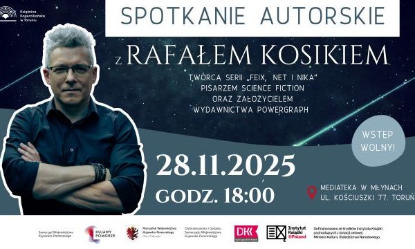 O przyszłości, technologii i człowieku. Spotkanie autorskie z Rafałem Kosikiem