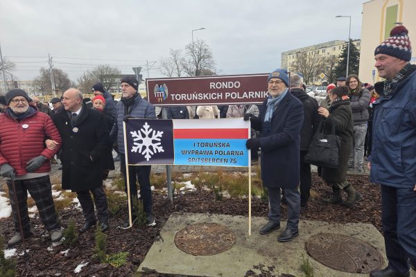 Rondo Toruńskich Polarników już otwarte