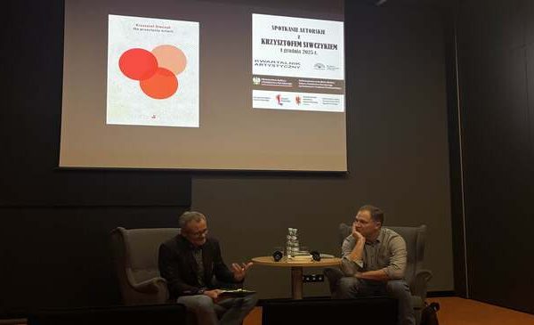 Poetycki dialog: wieczór z&nbsp;Krzysztofem Siwczykiem